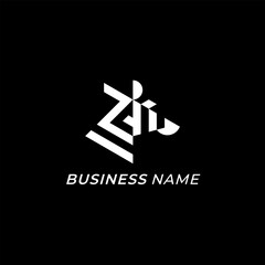 design logo abstract head zebra