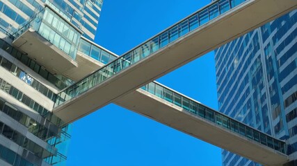 Snowy ski resort with empty chairlifts and snow-covered slopes on a bright winter day, representing leisure, travel, and the beauty of alpine recreation