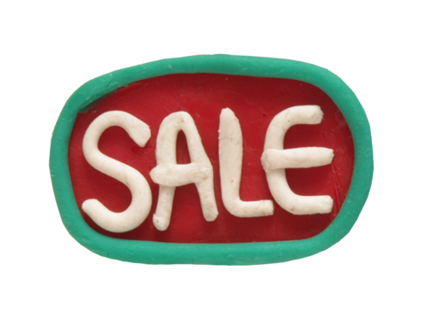 Sale banner isolated