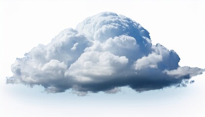 Naklejka premium Transparent Clear Cloud Realistic Cloud Clipart
