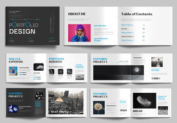 Modern Portfolio Design Template for Creatives