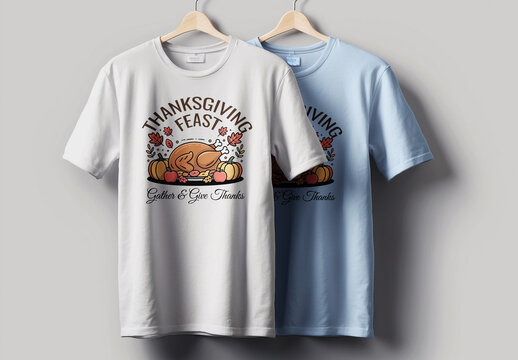 Thanksgiving Feast Graphic Tshirt