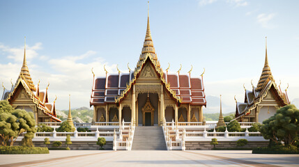 Fototapeta premium Majestic Thai Temple
