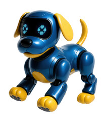 A programmable robotic dog toy for the living room that performs tricks on cue.