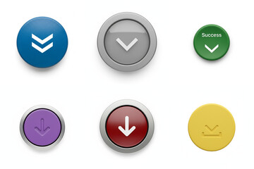 Dropdown Arrow Button