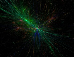 Imaginatory fractal abstract background Image