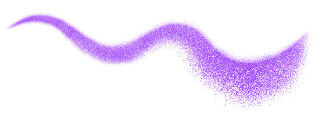 purple glitter wave light effect transparent illusration	