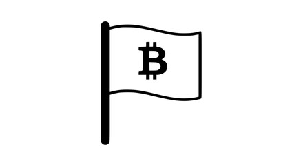 Bitcoin flagpole