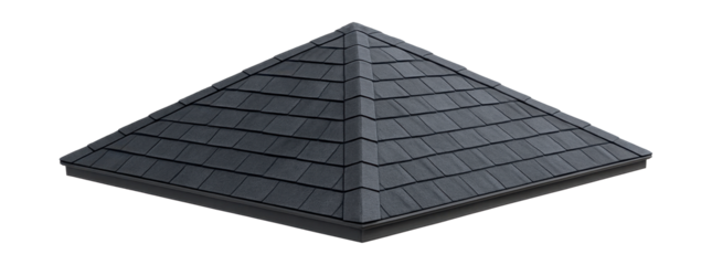 Durable composite shingle roof for a gazebo, ideal for low-maintenance outdoor events.