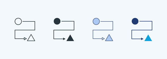 Evolution Strategy Multiple Style Icon Collection