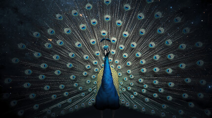 星空の孔雀の翼