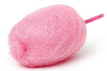 Soft pink cotton candy showcasing fluffy texture presenting delightful sweetness evoking nostalgia and joyful moments at fun fairs or carnivals enhancing visual appeal and enjoyment