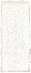 Vintage parchment scroll with damask pattern background for vertical and horizontal use