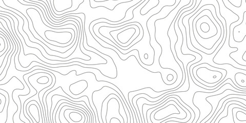 Topographic map background with geographic grid for hiking and mountain sport. luxury topographic wavy pattern and geographic grid map design. paper texture Imitation of a geographical map shade.