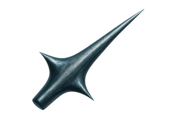 Obraz premium Medieval spiked mace head in dark metal, detailed close-up conveying brutal weaponry, strength, danger and historical battle use