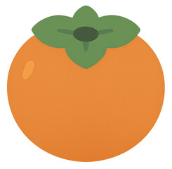 Flat Persimmon Icon