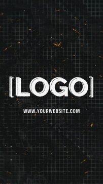 Vertical Cosmic Distortion Logo