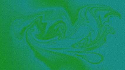 green teal fluid abstract background