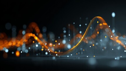 Glowing Neural Cores and Analytics Visualization in Technology Environment