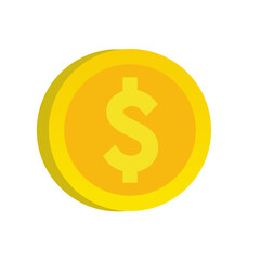 golden dollar sign