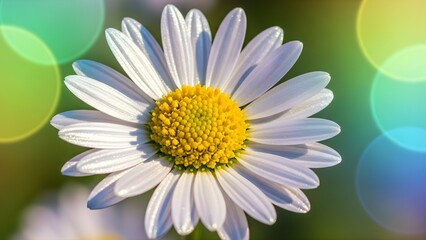 Naklejka premium Vibrant Abstract Floral Background with Soft Pastel Colors and Dreamy Blooms