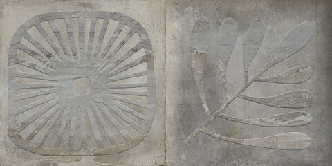 gray cement textured decorative background