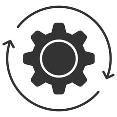 Development Glyph Icon