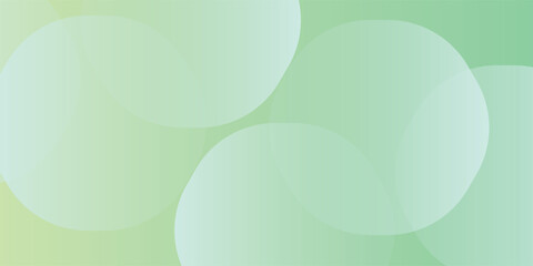 Green vector abstract background with simple geometric shapes hexagon modern