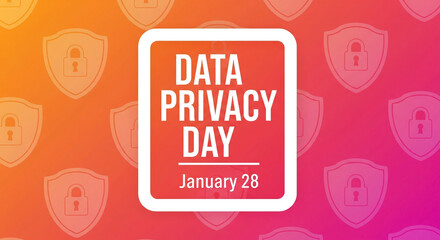 A graphic design composed for Data Privacy Day on January 28th