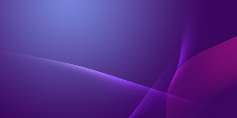 Illustration in the style of wave-shaped patterns with purple gradient for online work and presentations