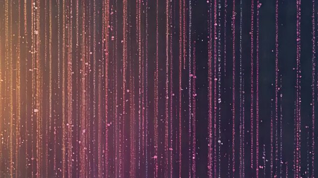 Abstract Binary Software Programming Code Background, Generative AI Videos.