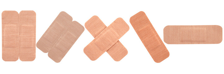 Medical bandage isolated on transparent background