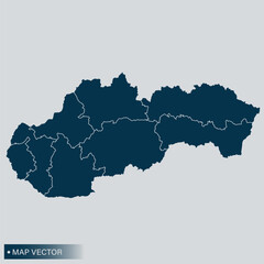 Slovakia map