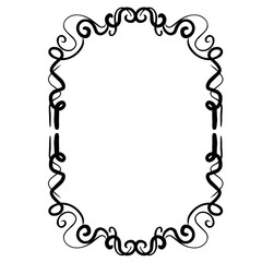 Root frame silhouette
