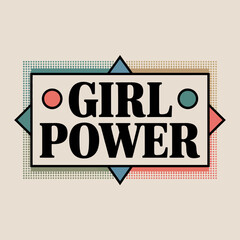 Empowering typography featuring bold 