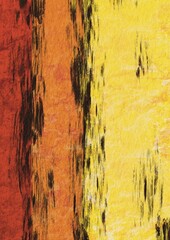 red, orange and yellow color area background illustration for decoration on Thanksgiving, autumn and retro style .