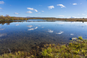 Autumn at Rensjøen, Holtålen, Trøndelag, Norway
