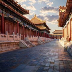 TraditionalChinesePalaceCourtyard