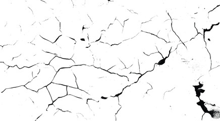Obraz premium Crack grunge wall. distressed Effect. Grunge Background. Vector textured effect. Vector illustration