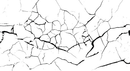 Cracked texture with black and white colors. stock photo