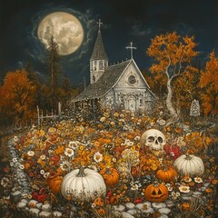 HalloweenChurchGarden
