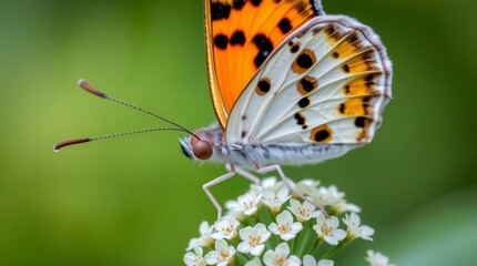 Obraz premium butterfly on a flower