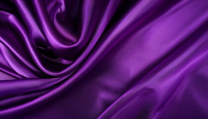 royal purple silk satin fabric background silky cloth curtain texture