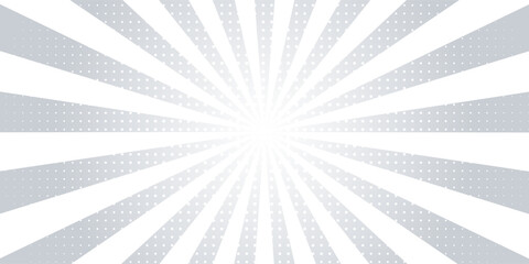 Ray sun light. Sunburst background. Radial circle line. Pattern starburst. Comic beam lines. Sun effect rays. Abstract firework. Concentration stripe. Cartoons lightning style. Vector illustration