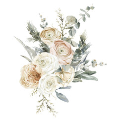 A white rose flower PNG