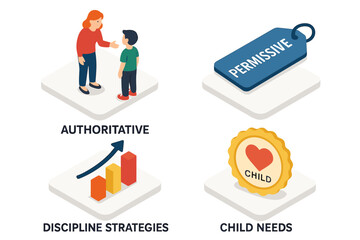 Parenting styles and child needs: authoritative vs permissive discipline strategies