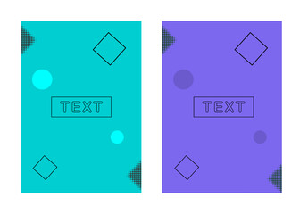 Simple red geometric shape template design, A single, clean red geometric design element, shapes, text, box business template