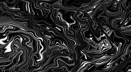 Black and white liquid background Gradient Color Blur Abstract illustration art