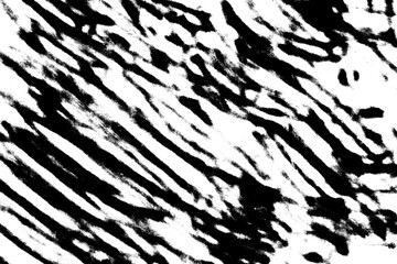 Dynamic Monochrome Abstract Texture with Flowing Streaks