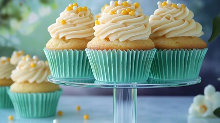 Delicious Vanilla Bean Cupcakes with Creamy Buttercream Frosting